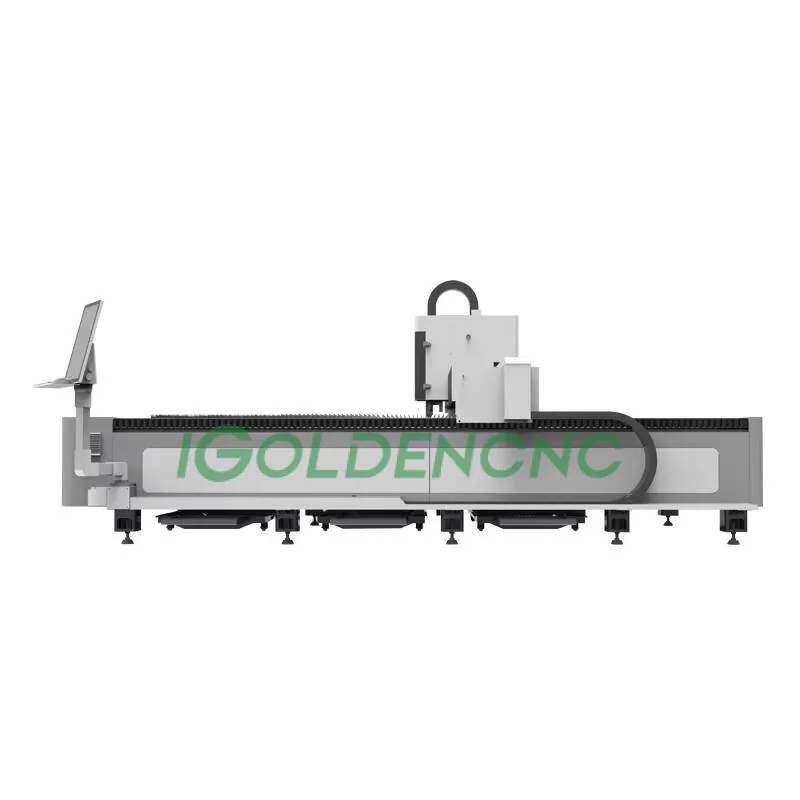 Industrial-grade Durability Laser Cutter 3 Axis 4 Axis Copper Brass Metal Laser Cutting Machine