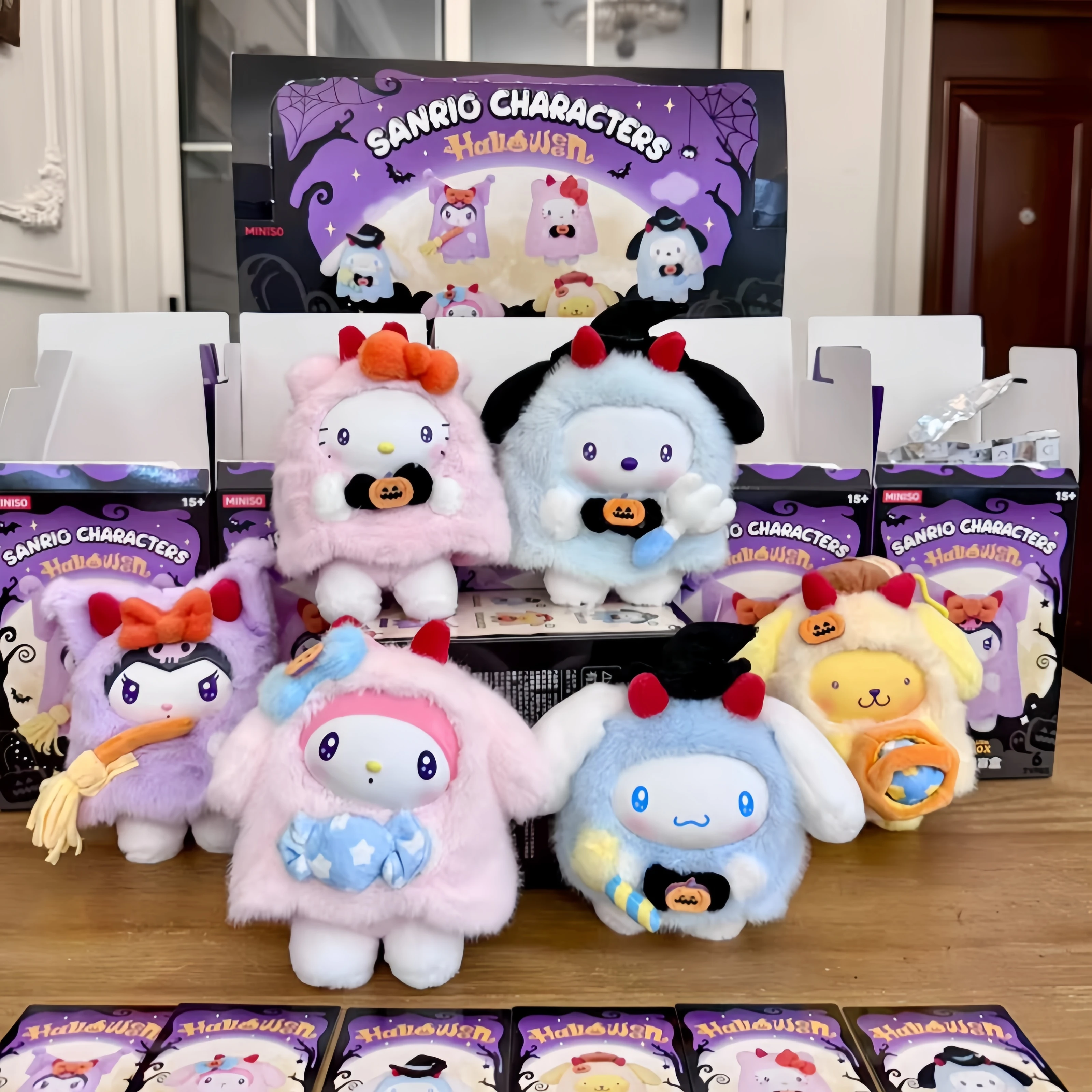 

Kuromi Hellokitty конфеты карнавальная ночная слепая коробка 3 см милая кукла в виде гранул настольное украшение Коллекционная фигурка модная игрушка в подарок