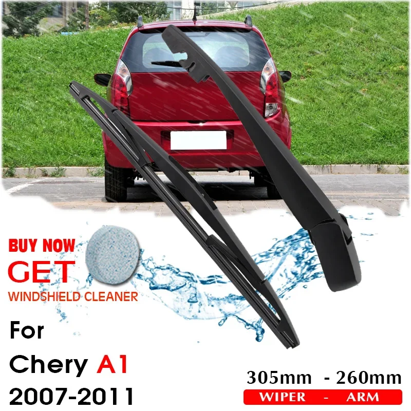 Car Wiper Blade Rear Back Window Windscreen Windshield Wipers For Chery A1 Hatchback 305mm 2007-2011 Auto Accessories