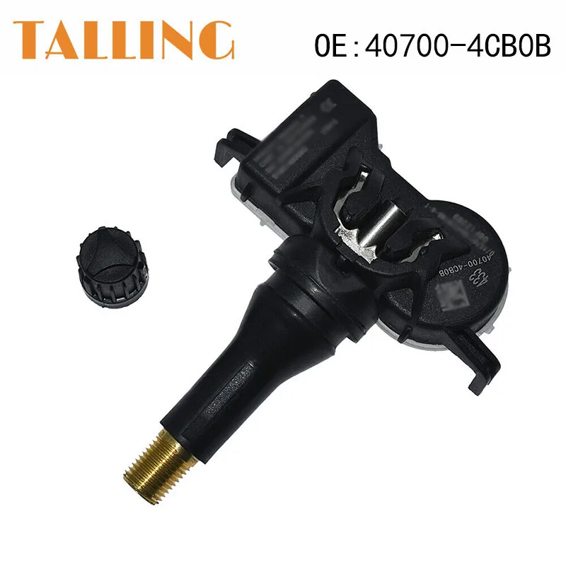 40700-4CB0B 4Pcs TPMS Tire Pressure Sensor for Nissan Altima Rogue Qashqai Leaf Battery EV 2.0L 2.5L I4 2016-2020 407004CB0B