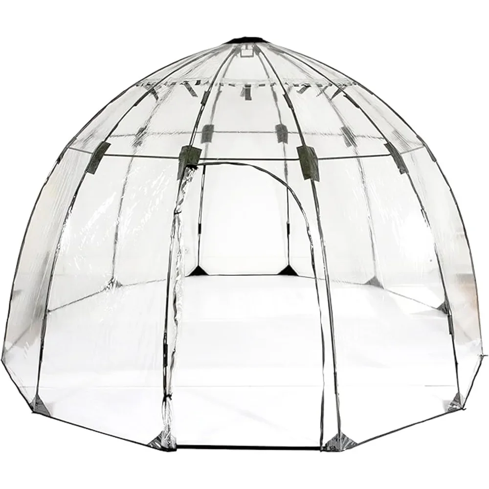 Haxnicks Garden Sunbubble Portable Outdoor Greenhouse, Garden Bed Cover, & Igloo, Large