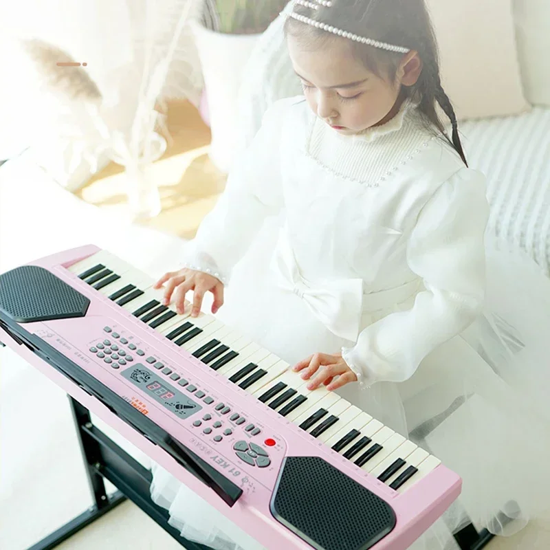 

61 Key Keyboard Electronic Organ Kids Mini Keyboard Music Electronic Piano Learning Teclado Musical Consumer Electronics WK50EP