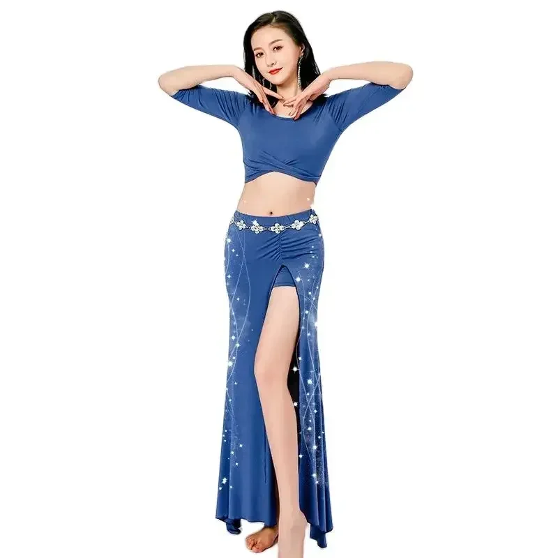 

Belly dance training performance suit bellydance samba carnival costumes gypsy skirt
