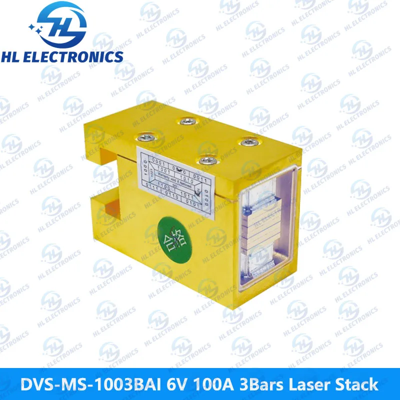 DVS-MS-1003BAI 6V 100A 3Bars 300W 808nm Laser Stack for Hair Removal Machine