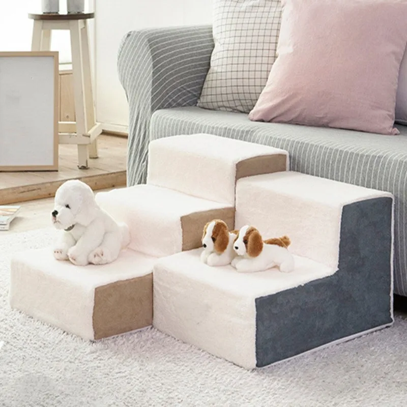 

Escalera Plegable Para Perros Soft Comfortable Pet Stairs Dog Step Ramp Dog Stairs for Small Dogs
