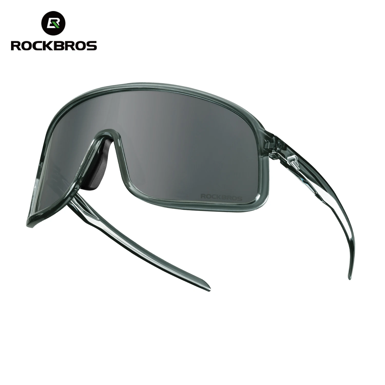 ROCKBROS Lokaler Versand Polarisierte Fahrradbrille Dual-Use Tag-Nacht Winddichte Schutzbrille Fahrrad Outdoor-Sport Laufbrille