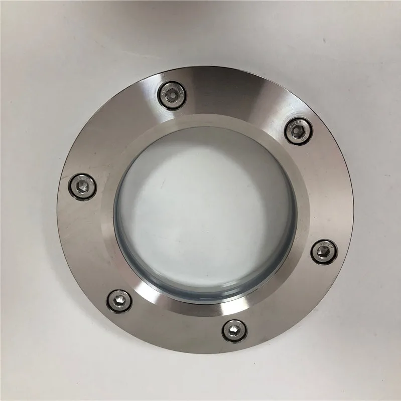 زجاج رؤية شفة مشبك من الفولاذ المقاوم للصدأ ، نافذة مراقبة شفة ملحومة ، زجاج رؤية فتحة التفتيش ، خزان تخمير خزان البيرة