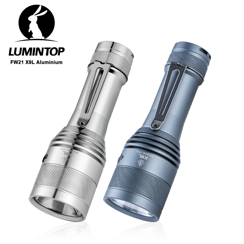 EDC LED Campinglaterne Outdoor-Taschenlampe 5600 Lumen USB Typ C Wiederaufladbare Lampe Selbstverteidigungs-Taschenlampe Angellampe FW21 X9L 2.0