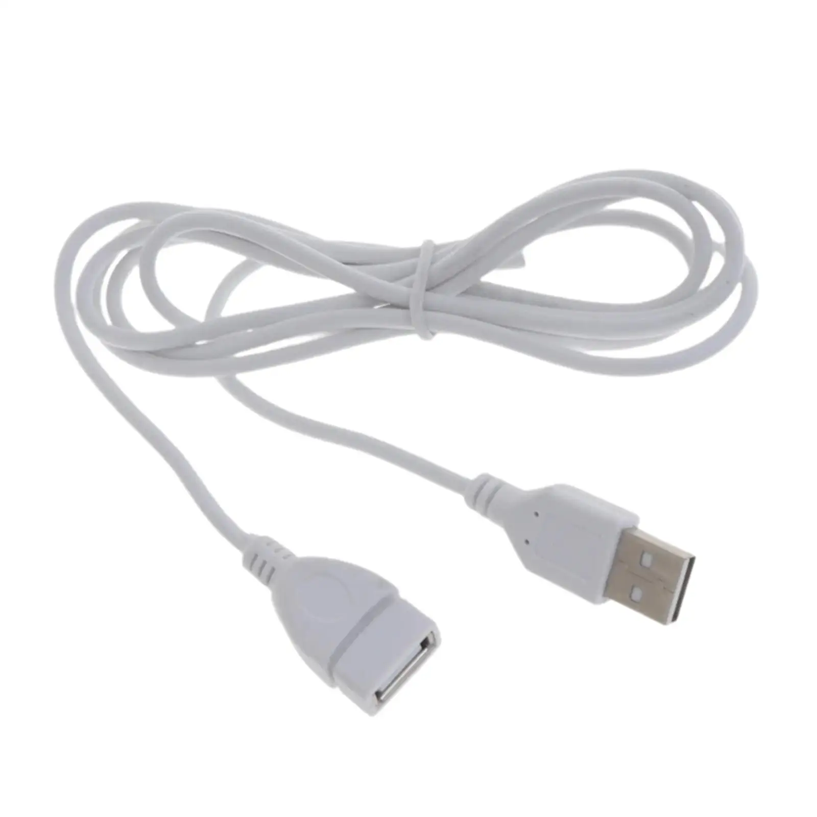 USB Extension Cable Male to Female Easy to Use Small Portable DIY Premium 150cm for Desk Lamp Keyboard Room USB Fan Ceiling Fan
