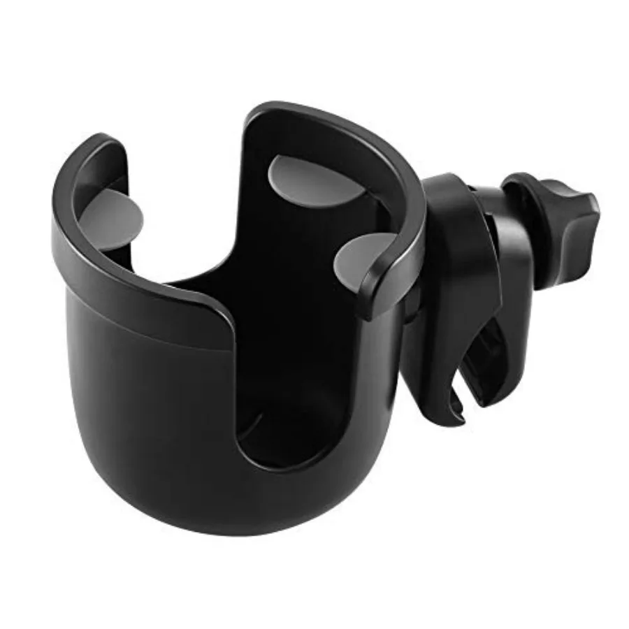 Walker Cup Holder and Hook, 2-in-1 Wheelchair Cup Holder Attachment, Drinks Holder for Stroller, Walker, Wheelchair, Rollator,