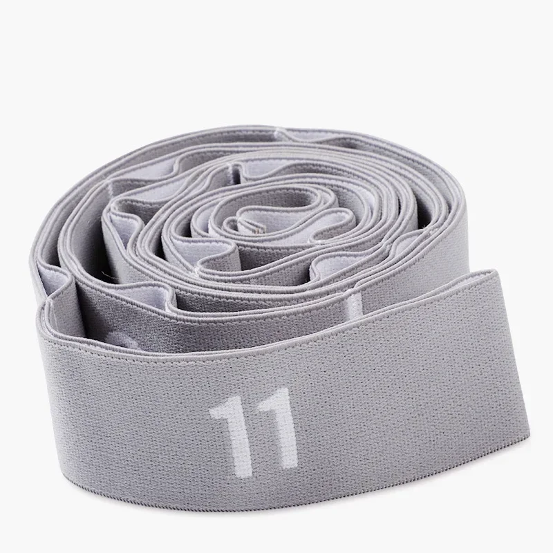 Mehrstufiges Yoga-Stretchband für lateinamerikanischen Tanz, Stretchband, korrekte Haltung, 11 Gitter, elastisches Band, digitales Band, Pose-Band – Detail 15