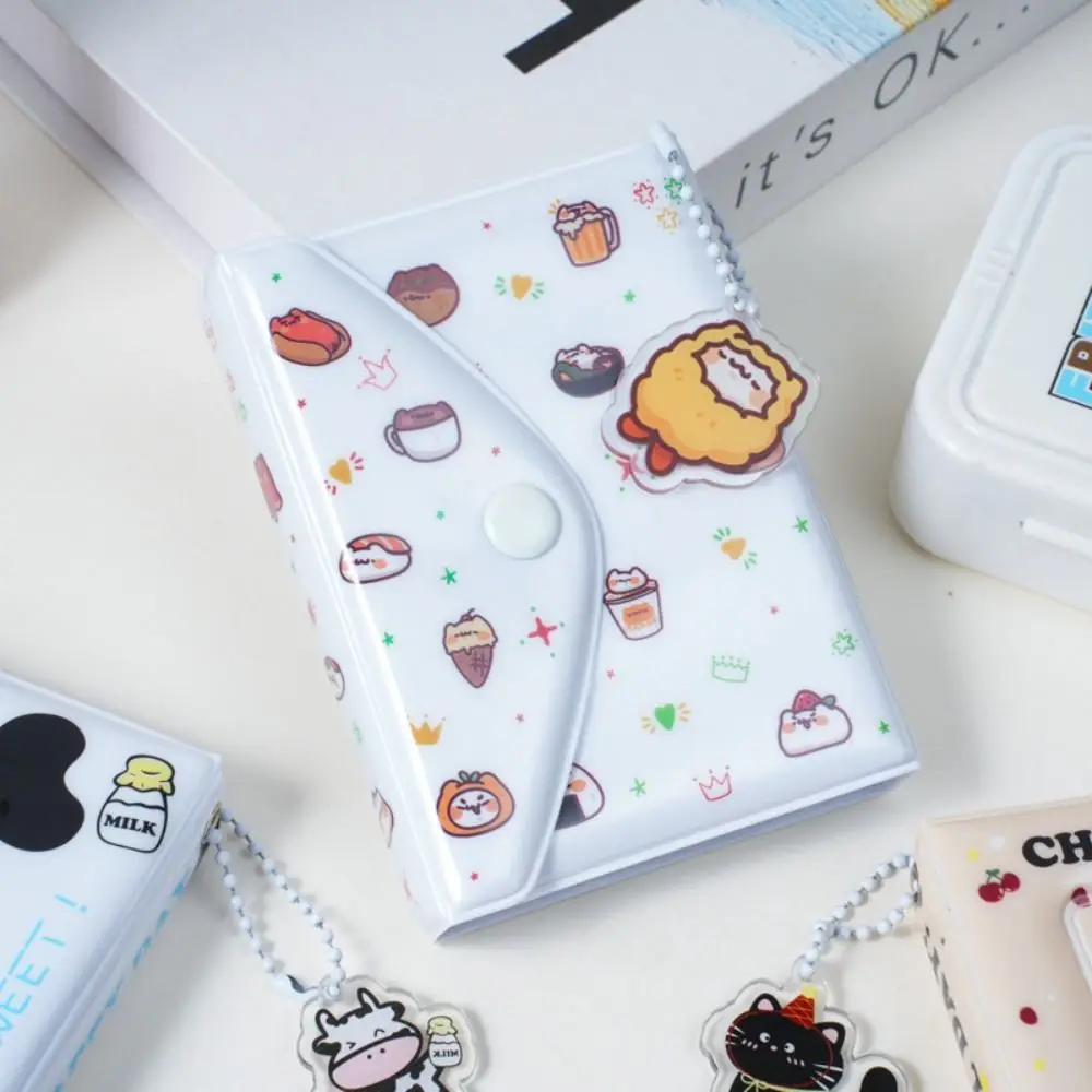 

Милый фотоальбом-конверт на 36 карточек с мультяшными животными, маленькая коллекционная книга для карточек, прочный органайзер для визиток, женский