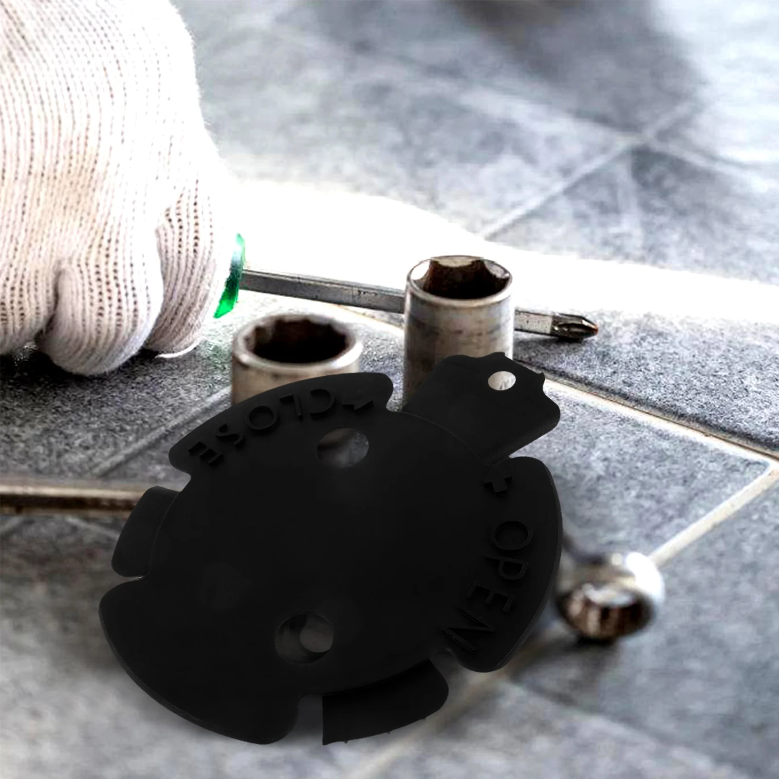 

Oil Sump Underfloor Plate for 520 Polyethylene Drain Flap Automotive Oil Pan Protection