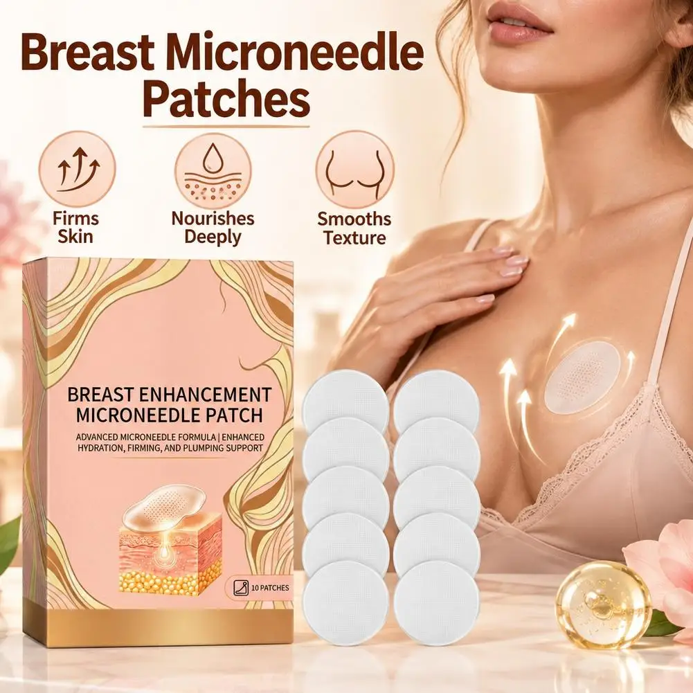 Breast Enhancement Advanced Nano-Microneedle Patch Increased Skin Elasticity Targeted Skin Nutrition Deep Hydration For Women