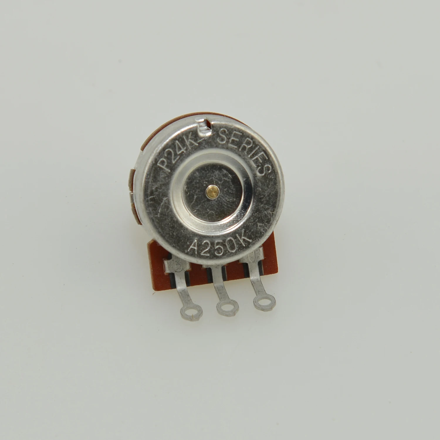1 Stück 3/8" Messing kurze lange Split Shaft Potentiometer Töpfe 250K 500K Option für E-Gitarre und Bass Tone Volume Teile – Detail 4