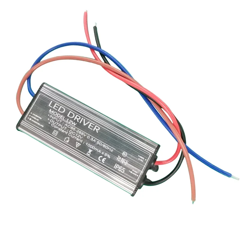 12v LED Driver Transformer 85-265V Power Supply For Panel Light Constant Current Waterproof Outdoor Lighting Electrical Tool