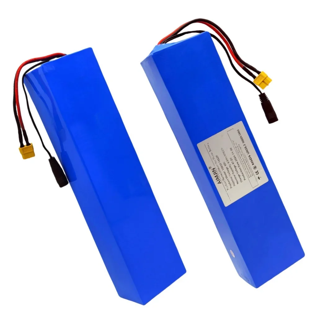 16S2P 18650 Lithium-ion Battery Pack 60V 6800mAh Rechargeable Battery Built-in BMS  Suitable for Electric Scooter