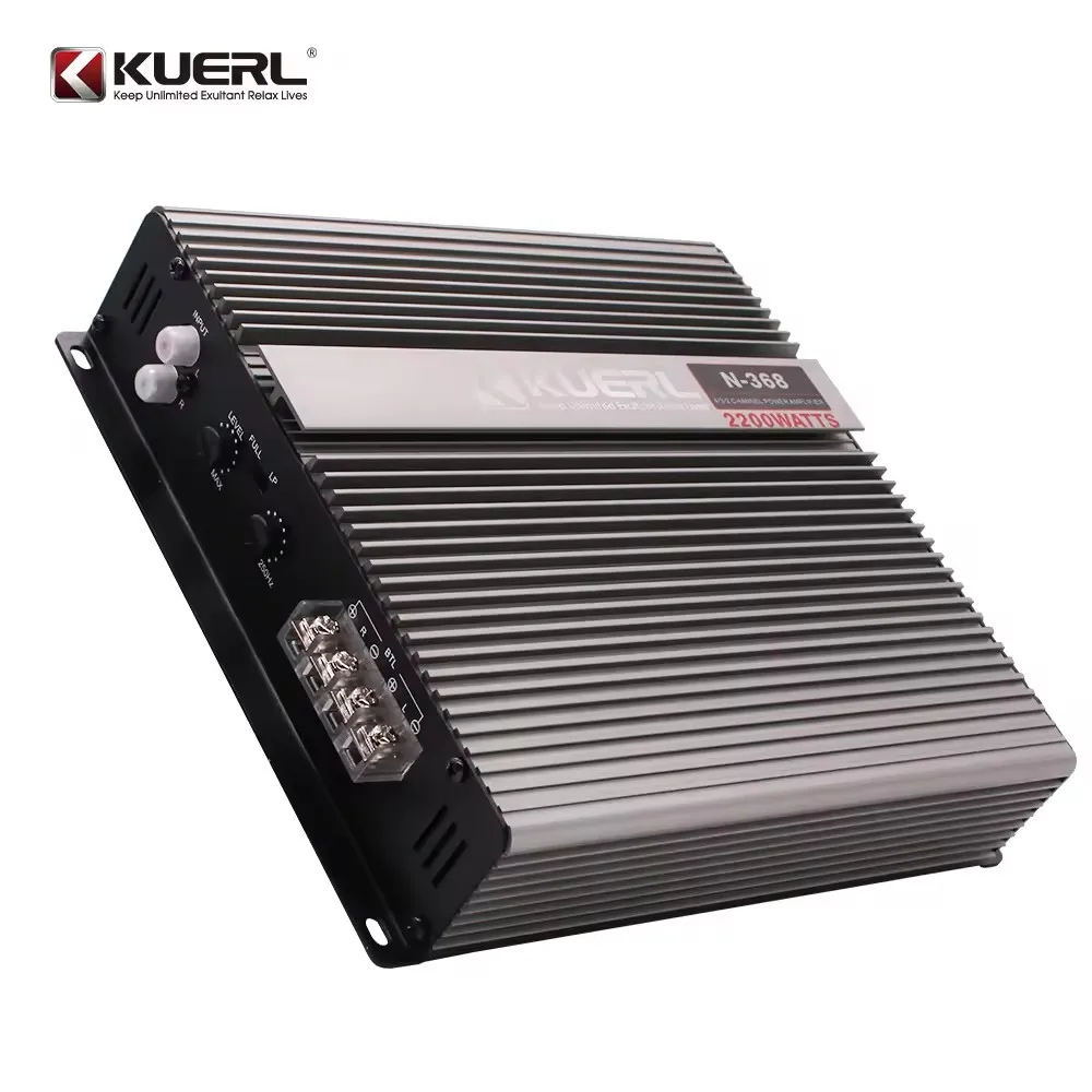 Direct Sales Big Power 2X100W Sound System Amplifier K-N368 Car Audio Subwoofer Amplifier