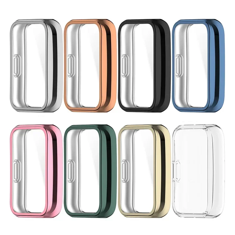 Soft TPU Case for Huawei Band 11 11 Pro Frame Bumper Screen Protector Shell Huawei Band 10 9 8 Protective Full Cover Accessories