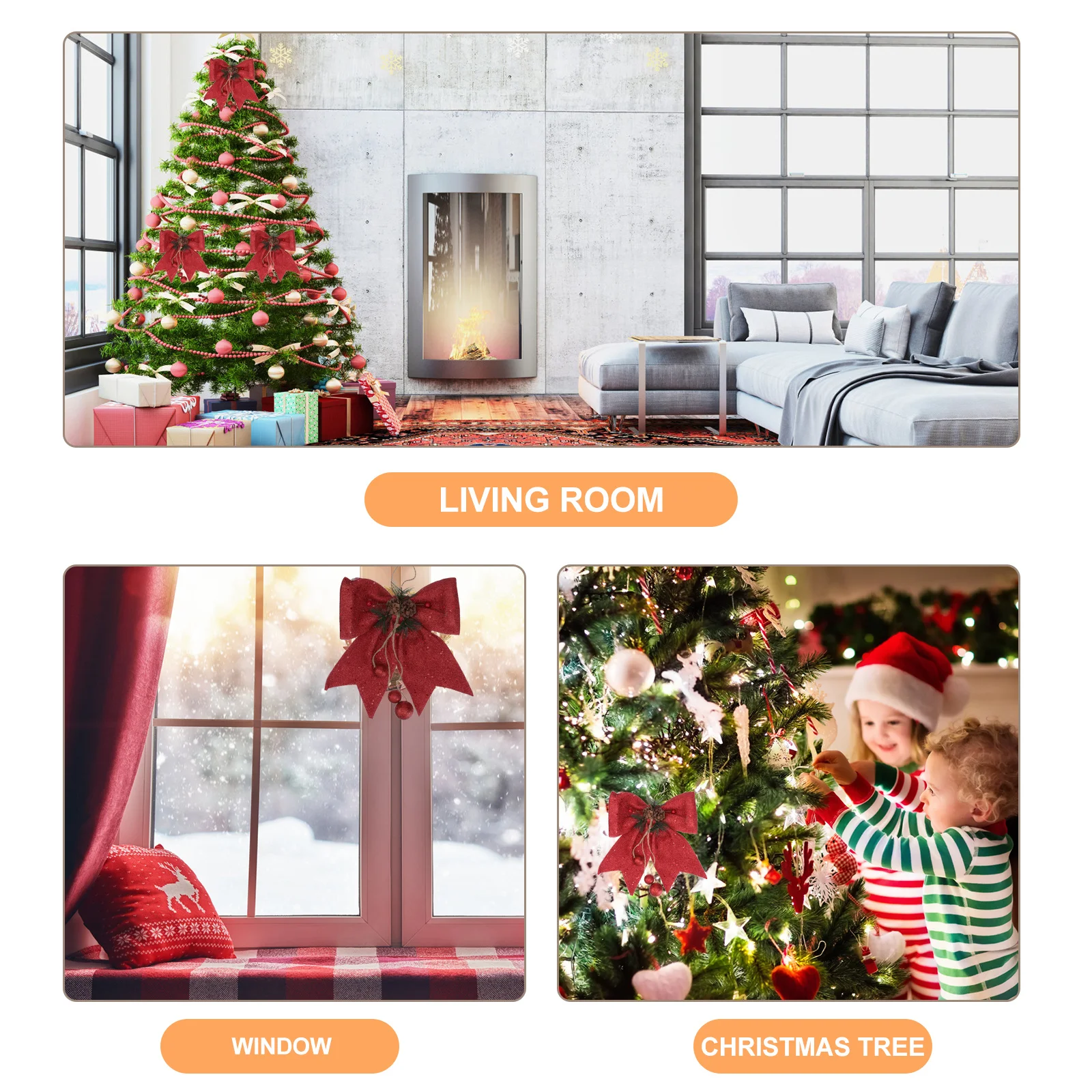 

10Pcs Tin Alloy Electroplated Hollow-Out Bells Delicate Christmas Decorative Hanging Ornament DIY Craft Accessory