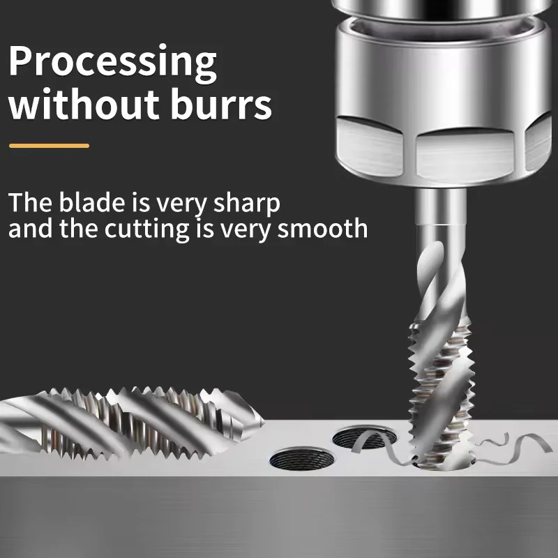 1PCS HSSE-M35 Spiral Fluted Tap UNF10-32 12-28 1/4 5/16 3/8 7/16 1/2 5/8 3/4 UNS 10-36 12-32 10-48 Machine Screw Fine Thread Tap
