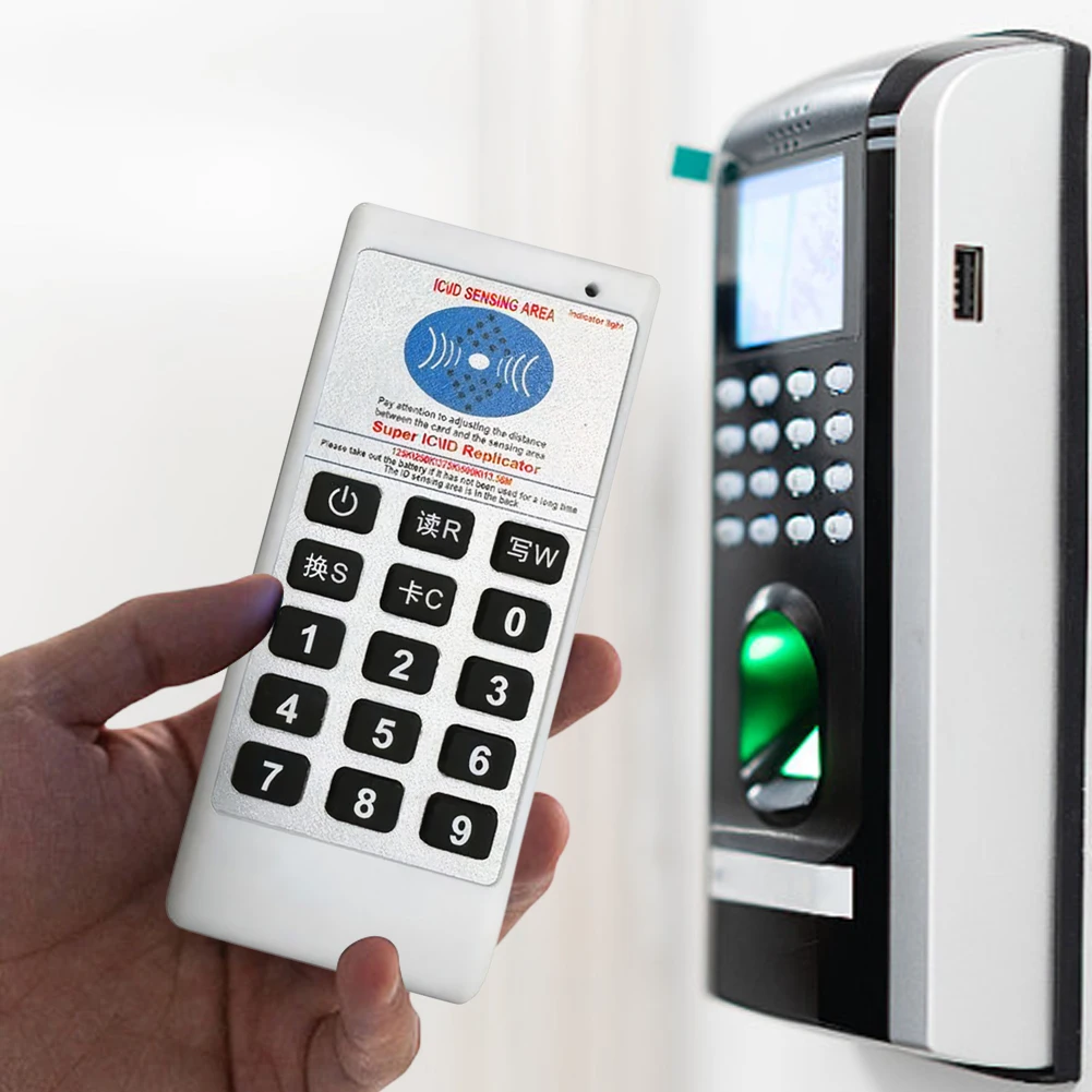Handheld Frequency Copier 125Khz-13.56MHZ RFID NFC IC Card Reader & Writer Access Tag Duplicator IC/ID Writer Programmer