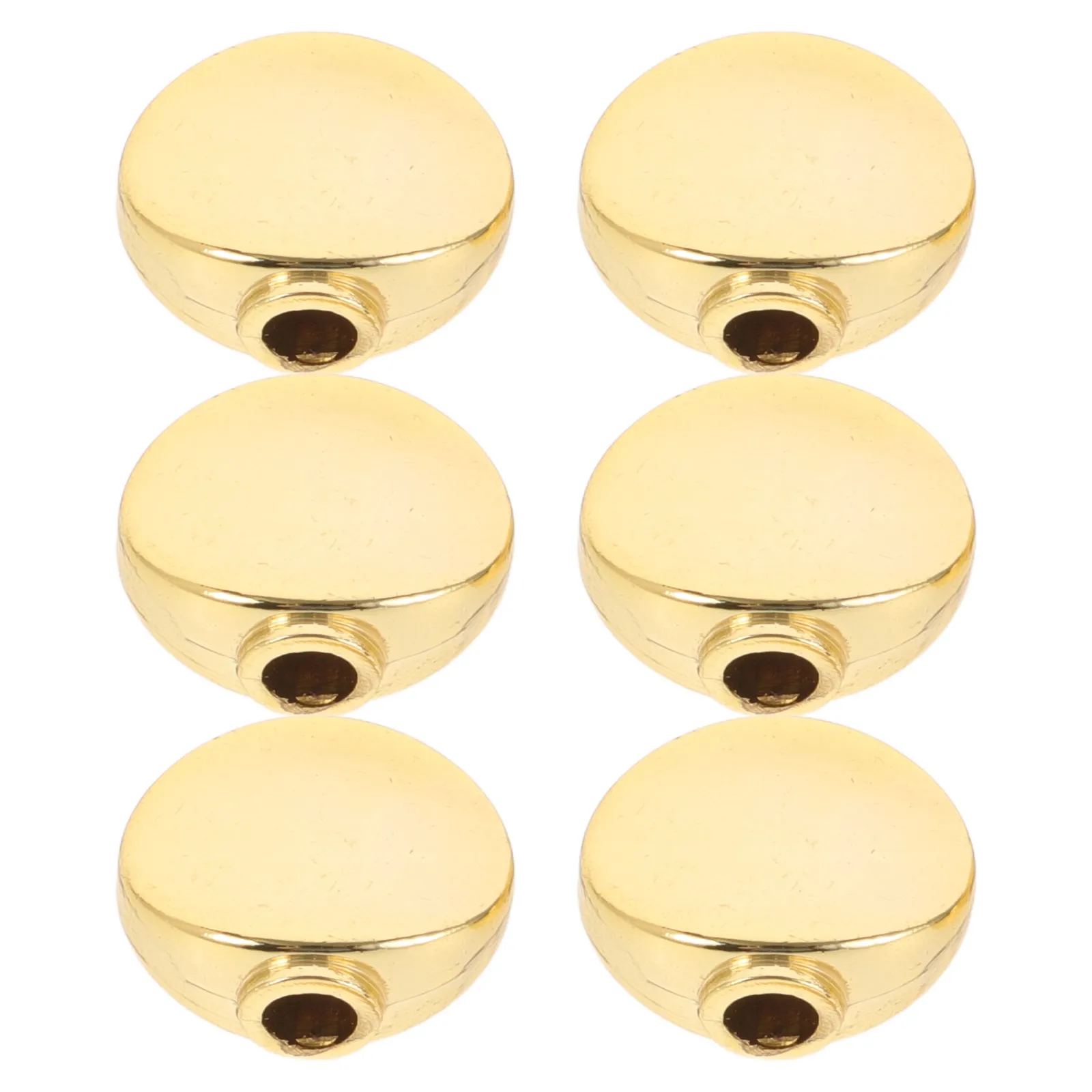

6 Pcs Tuner Handle Electric Guitar Tuning Keys Locking Tuners Nose Buttons Knobs Zinc Alloy