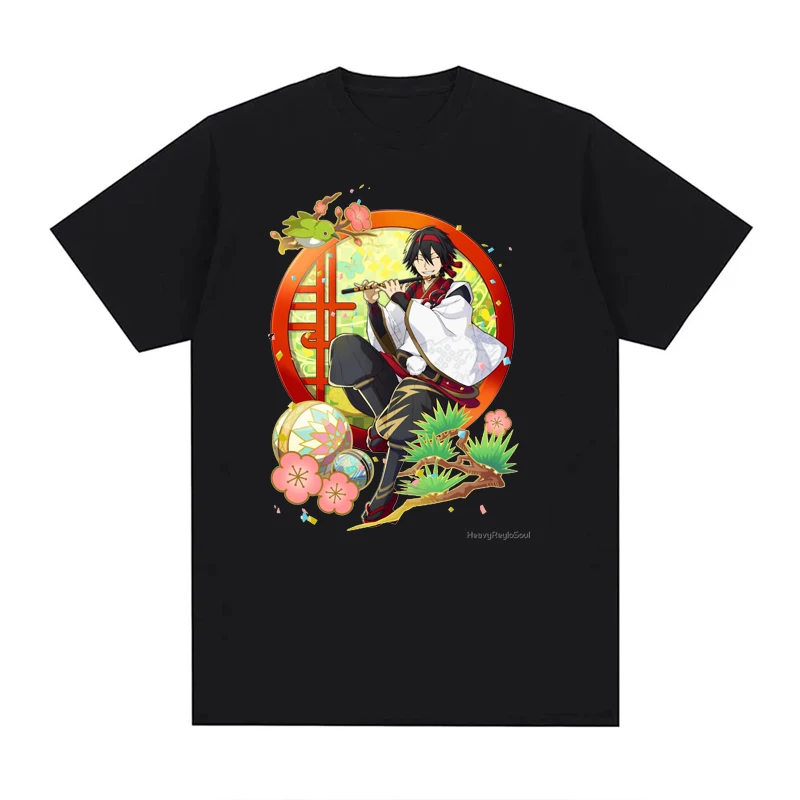 Cool Boy Cartoon Dazai Osamu Bungo Stray Dogs T shirts Men Vintage Anime Printed Streetwear Short Sleeve Cotton EU Size T-Shirts