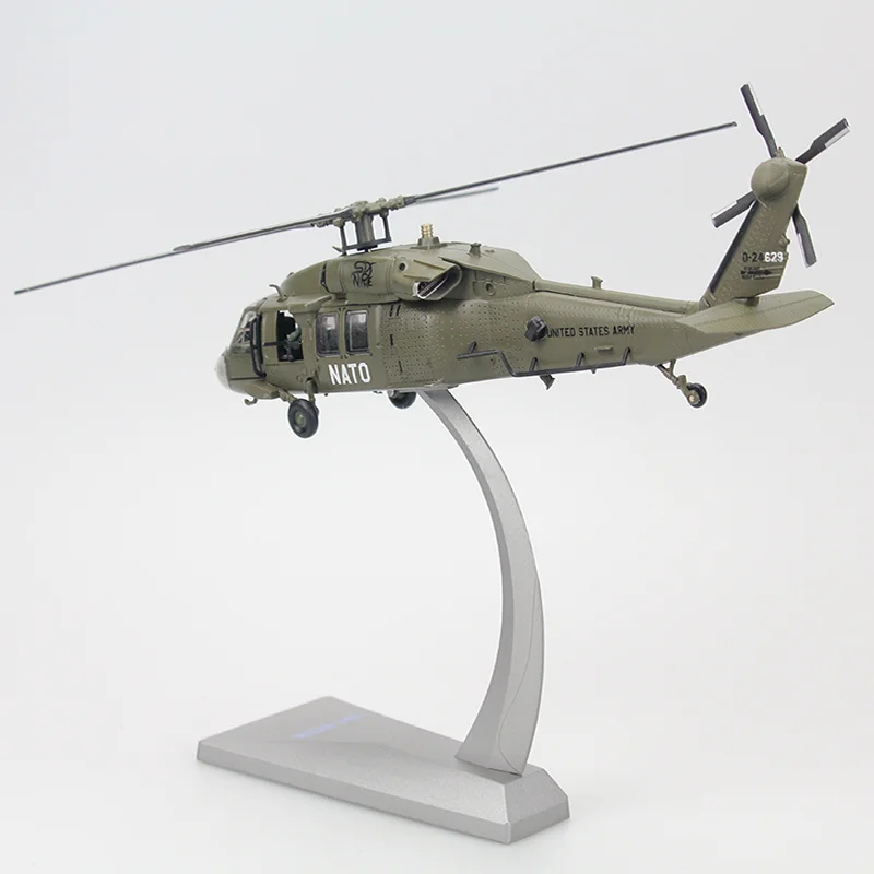 1: 72 Black Hawk Helicopter Model Alloy Finished Aircraft Us Uh-60 Simulation Model Aircraft Toy Pendant Collection