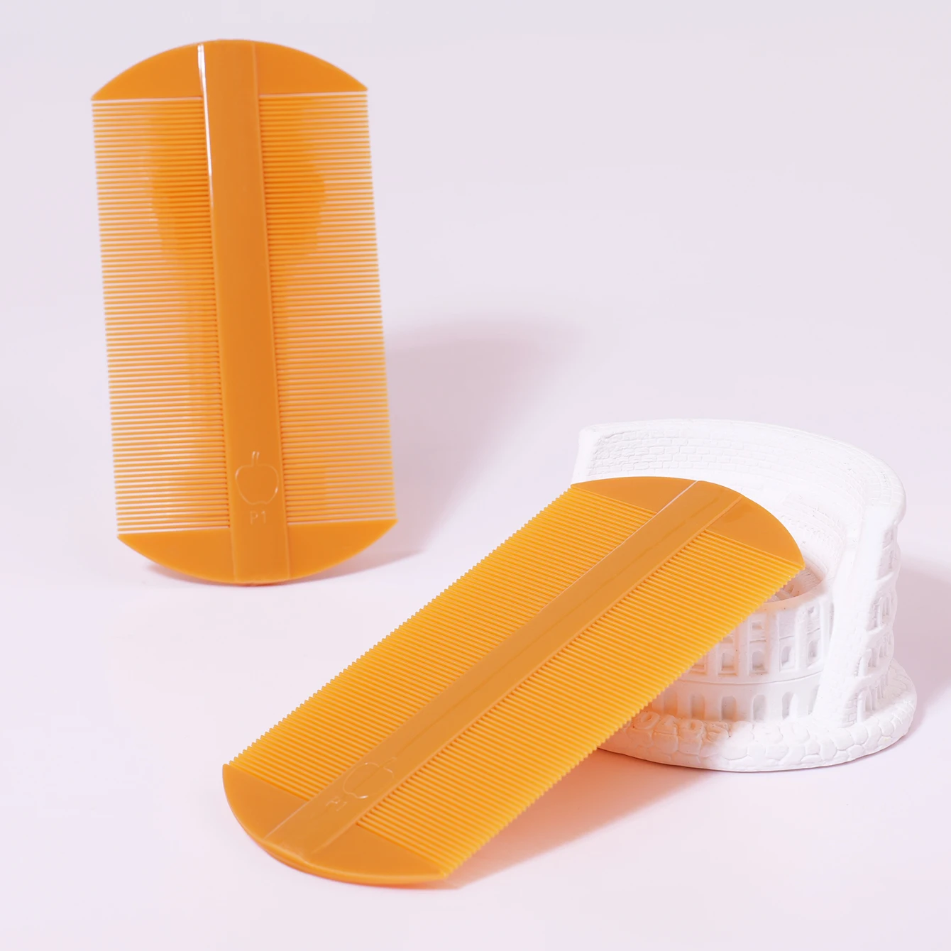 

2-х шт. расческа для волос, двухсторонние расчески с мелкими зубьями, специально для париков из натуральных волос