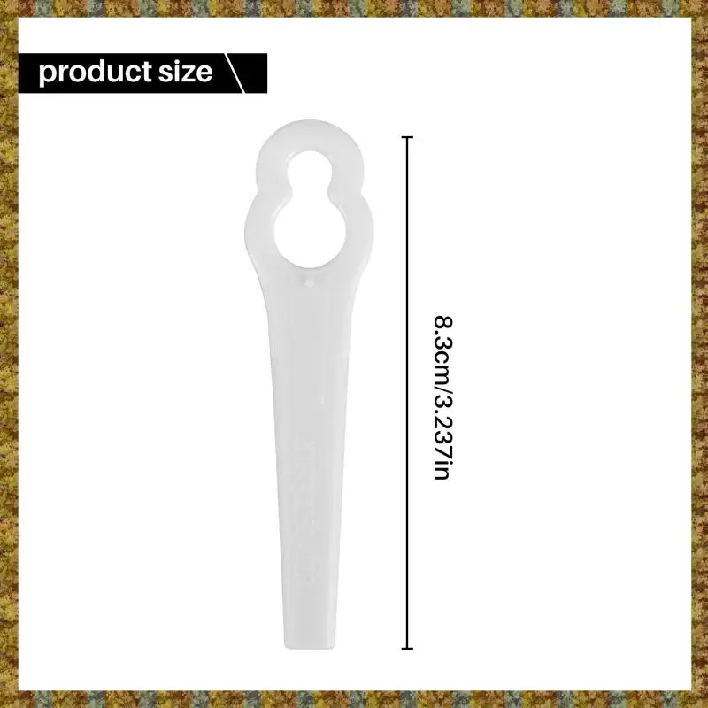 ใบมีดนิรภัย F-F สําหรับ ART23 Accutrim Easytrim Strimmer/Trimmer (แพ็ค 24 ชิ้น)