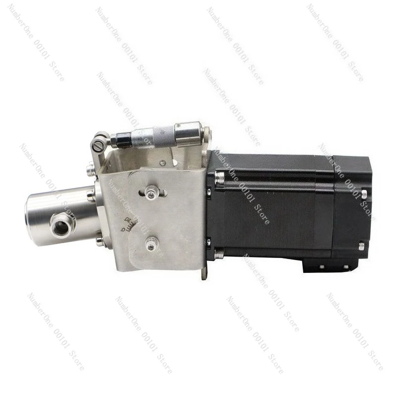 

Регулируемый керамический безклапанный дозирующий насос для микродозирования и количественного наполнения с многопозиционной насадкой для инъекции жидкости