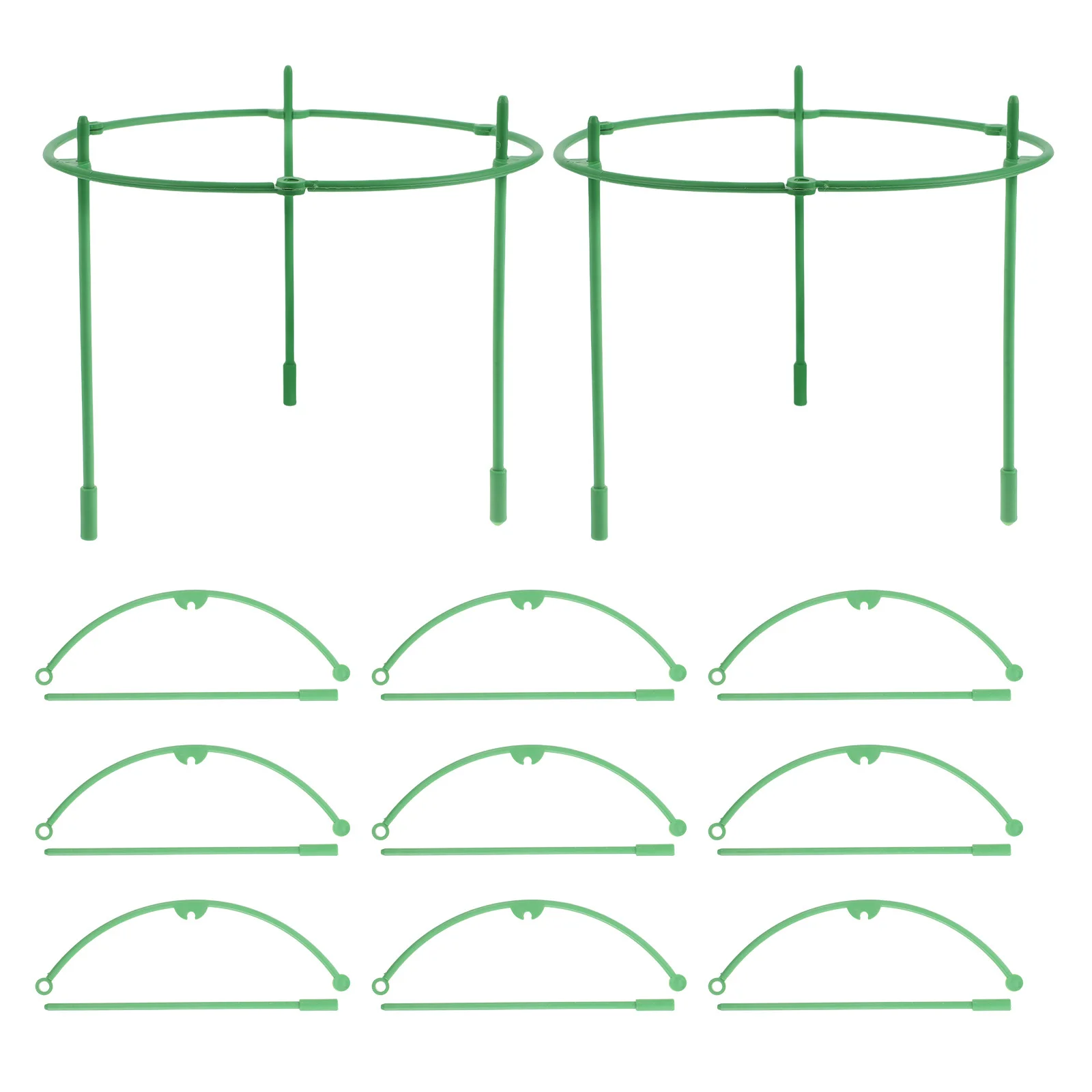 

20Pcs Garden Trellis Climbing Plants Support Durable Plastic Vine Clips Indoor Outdoor Tomato Orchid Growth Plastic Trellis