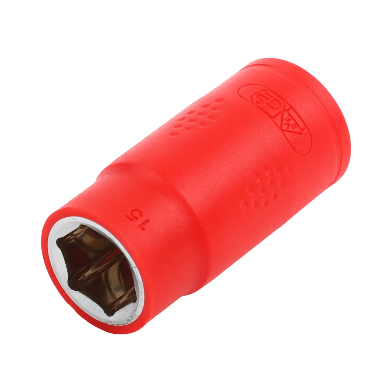 Prevenção de choque elétrico para uso industrial 3/8 catraca cabeça conector material de isolamento tpe para trabalho elétrico