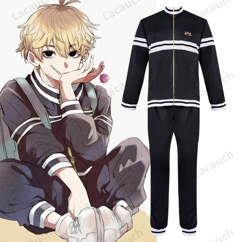 CosplayNew Tokyo Revengers Young Mikey Cosplay Costume Manjiro Sano Zipper Jacket Tokyo Manji Gang Sportswear Top Pants Suit Hal