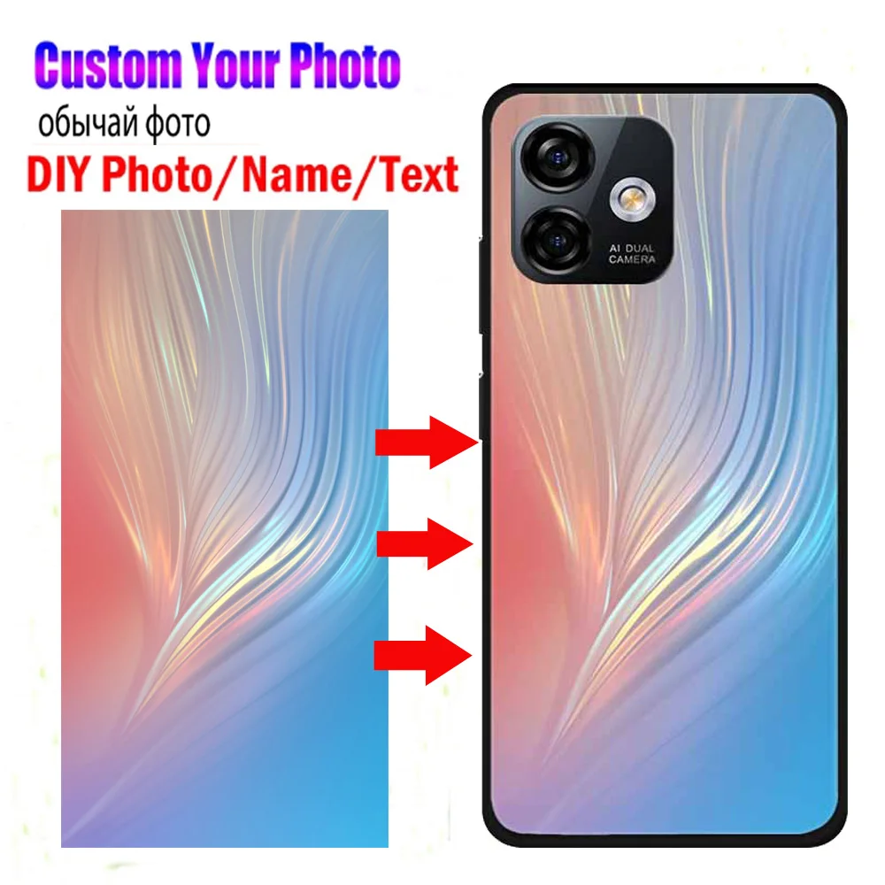 Customized Phone Cases for Ulefone Note 16 Pro Covers DIY Design Photo Picture Soft TPU Fundas For Ulefone Note 14 Case Silicone