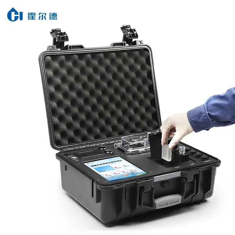 Portable Testing Equipment Full Set of Accessories with Sensor Module and 1 Set of Reants for COD Detection