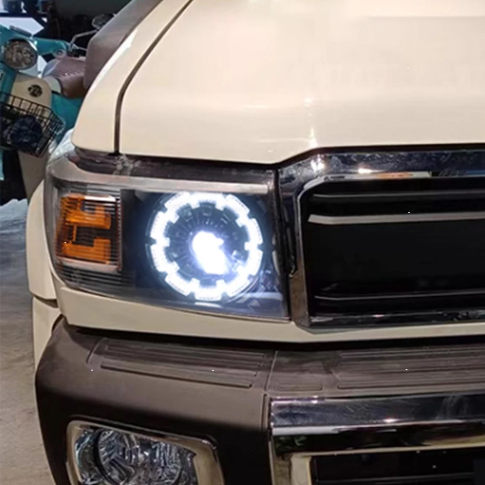 

For Toyota Land Cruiser LC71 LC76 LC78 LC79 2006-2023 Automatic Headlight Assembly Upgrade LED 2025 Style