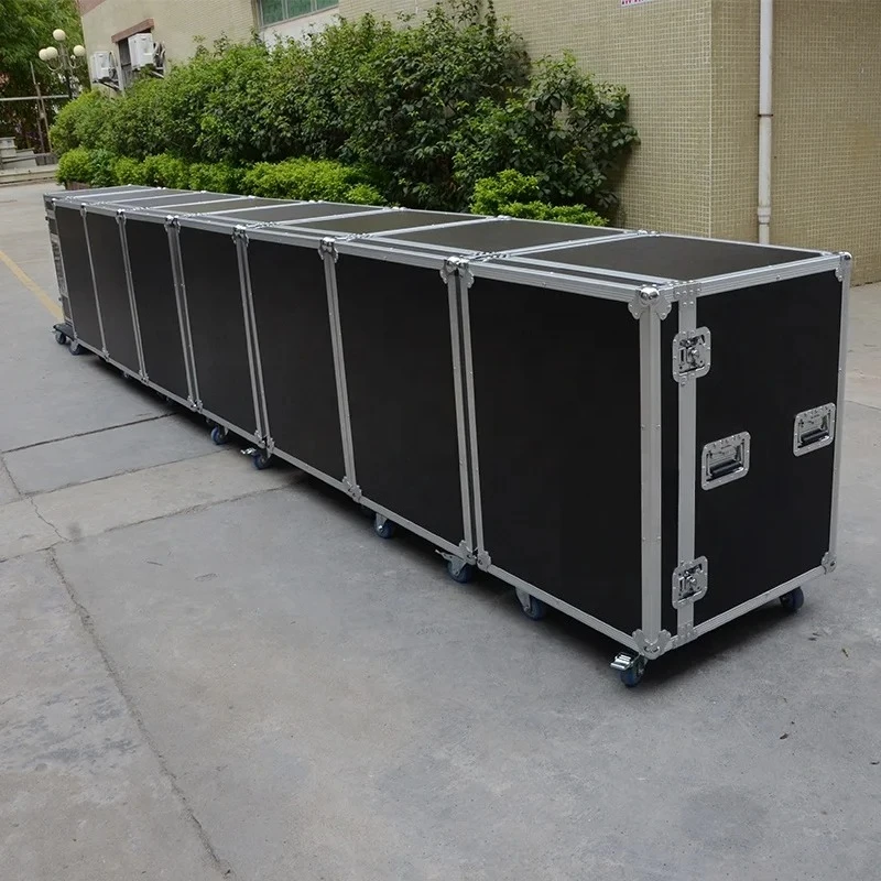 Customized 4 Drawers Flight Case / 5 Drawers Cabinet Utility Flight Road Case