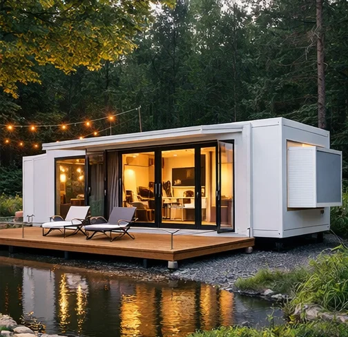 Built to Last Eco-Friendly Container Houses for Living 2 Bedroom Modular House Prefabricated House for Family Housing Projects