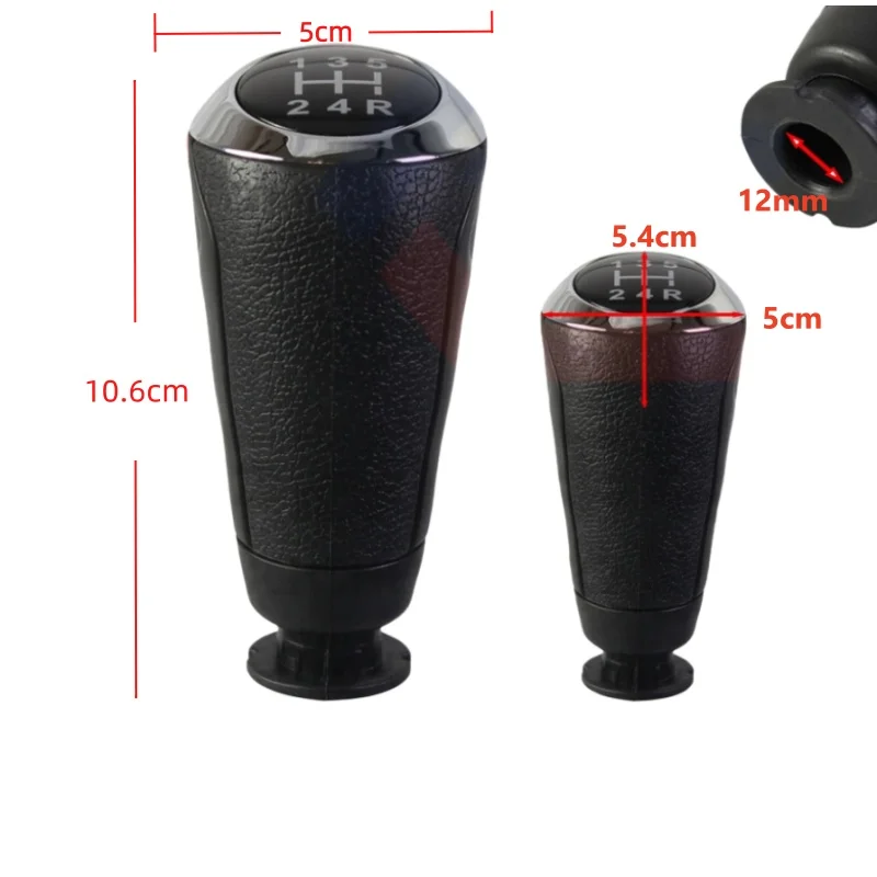 5/6 Speed Manual Gear Shift Knob Lever Shifter Gaiter Boot Cover Case For Chevrolet Aveo Sonic T300 2011 2012 2013 2014 2015 view 6