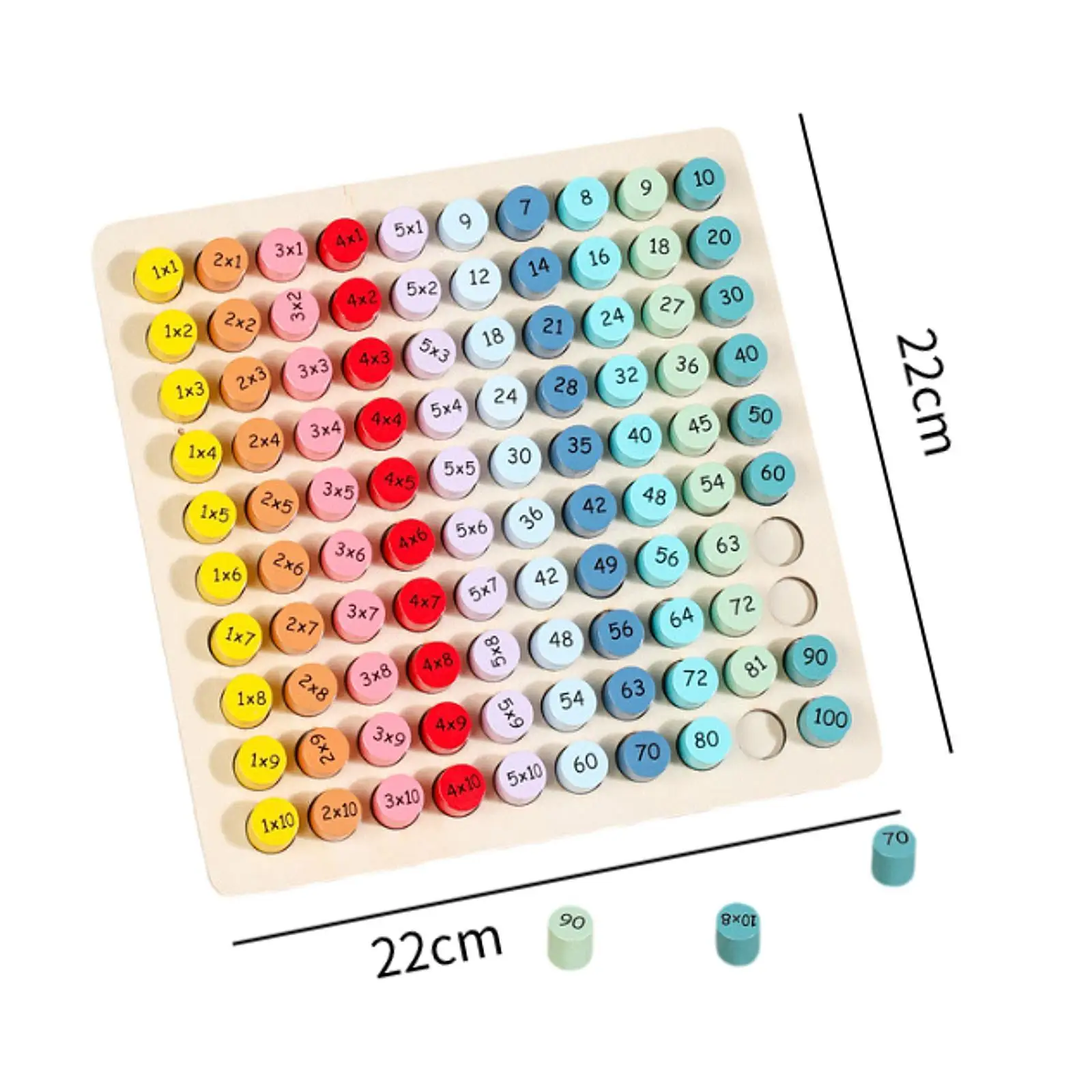 Houten, Montessori Wiskunde Bord Speelgoed, Educatief Wiskunde Tafel Bordspel, Montessori Speelgoed, Kinderen Montessori Wiskunde Manipulaties Voor Kinderen