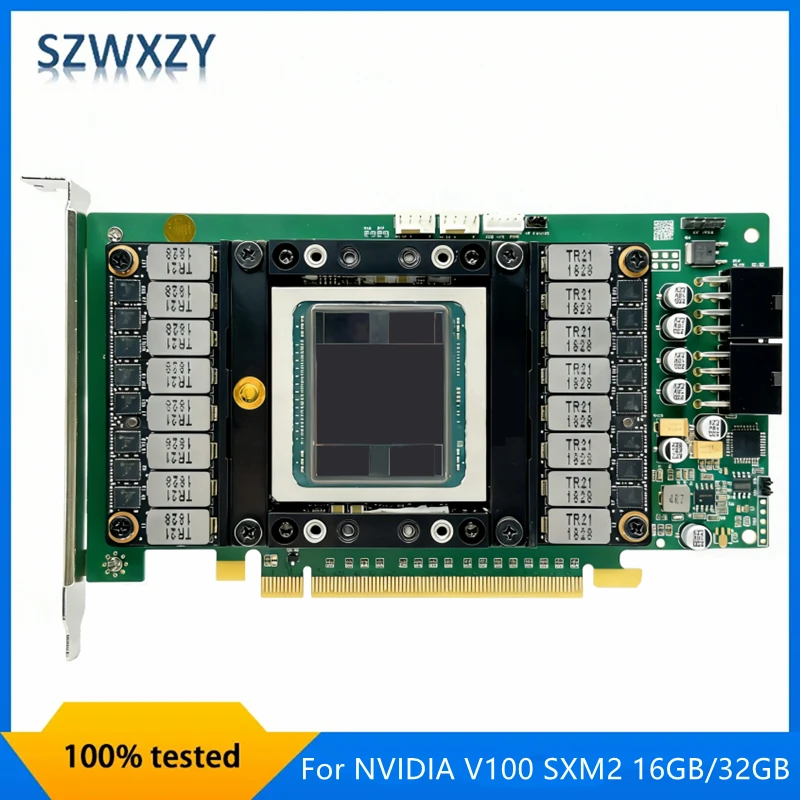 Акселераторная карта NVIDIA Tesla V100 SXM2 16 ГБ / V100 SXM2 32 ГБ для карт расширения PCIe