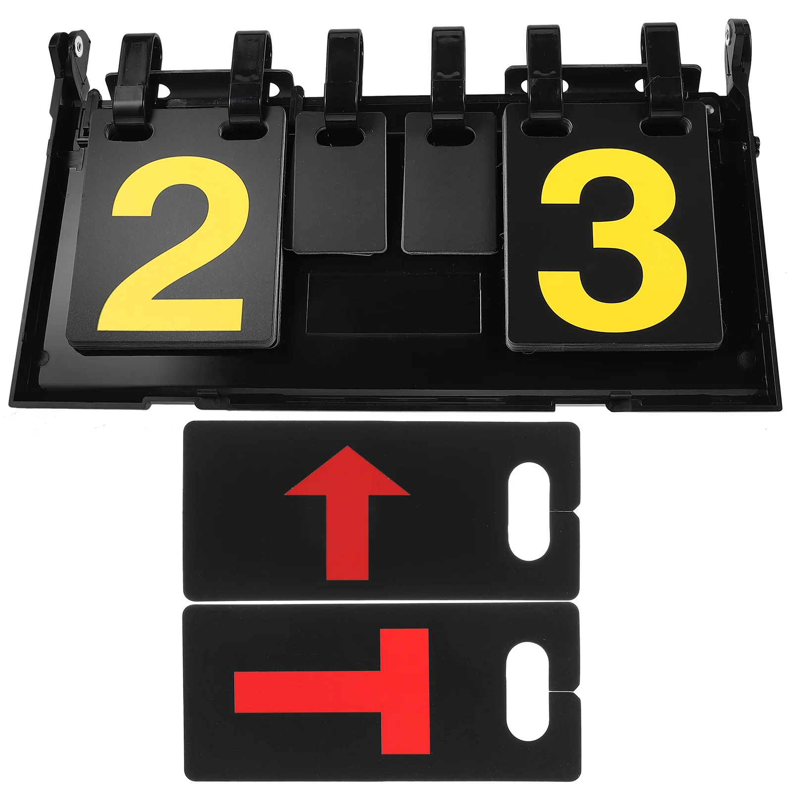 

Desk Flipper Scoreboard Tabletop Scoreboard for Volleyball Basketball Table Tennis Sports Competition Referee Score Board