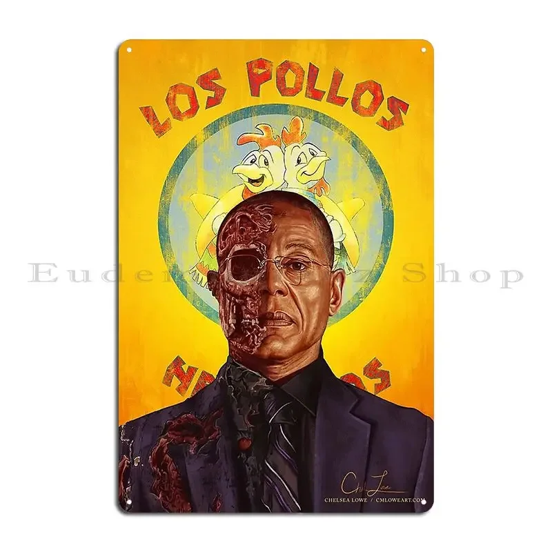 Gustavo Fring Phone Case Metal Plaque Poster Wall Cave Iron Garage Club Party Designing Tin Sign Poster