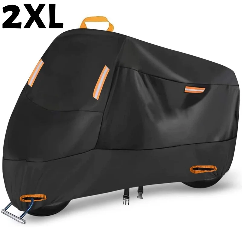 Motorhoes Outdoor waterdicht motorfietszeil Verdikt polyester UV-beschermhoes voor motorfiets-scooters