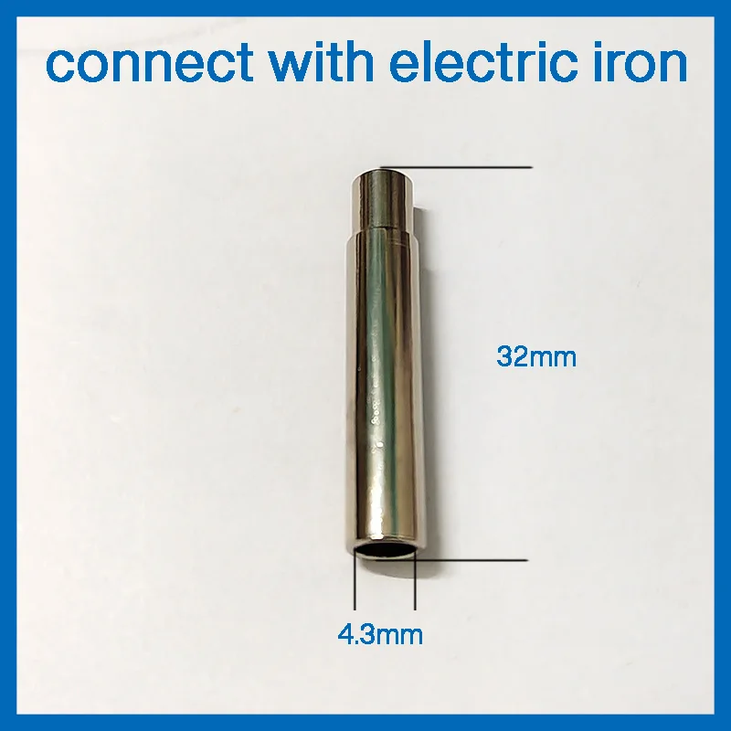 M2 M3 M4 M5 M6 Heat Set Insert Soldering Iron Tip Copper Nickel Plating Thread Insertion Nut Tool Kit For Plastic 3d Printing