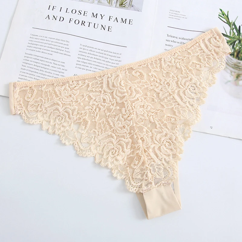 1Pcs Sexy Lace Panties For Women Intimates Briefs Underwear Female Panties Underpants Ladies Low-Rise Underwear BANNIROU