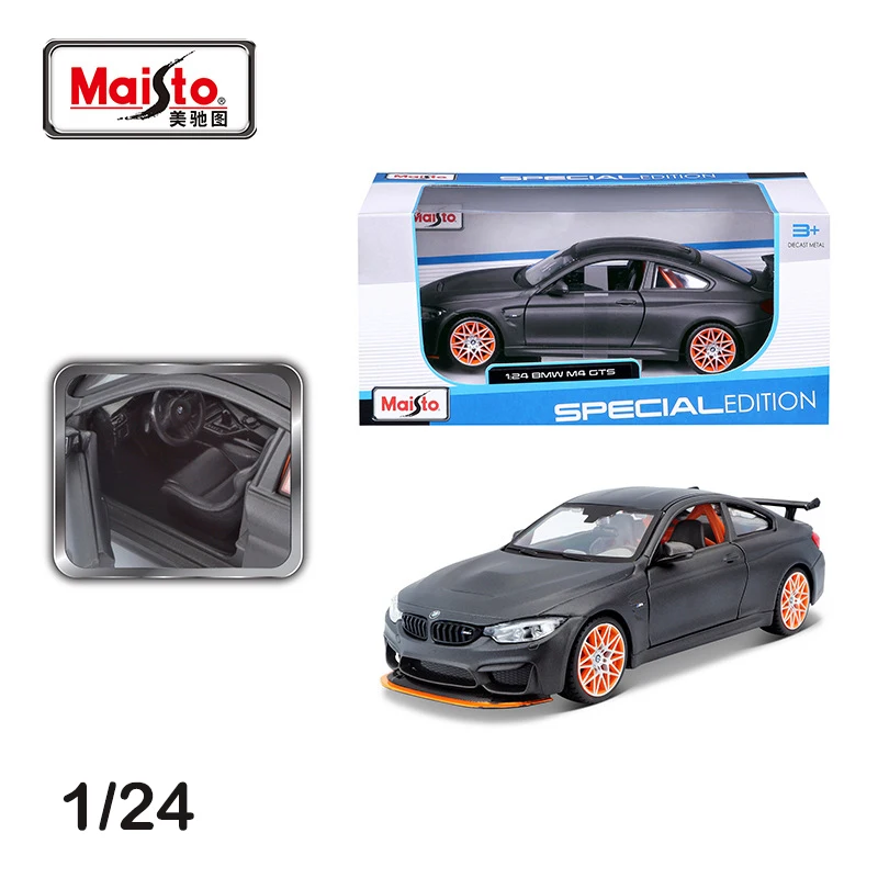 

Maisto 1:24 BMW M4 GTS Assembly Version Alloy Car Model Diecast Metal Toy Car Model High Simulation Collection Children Toy Gift