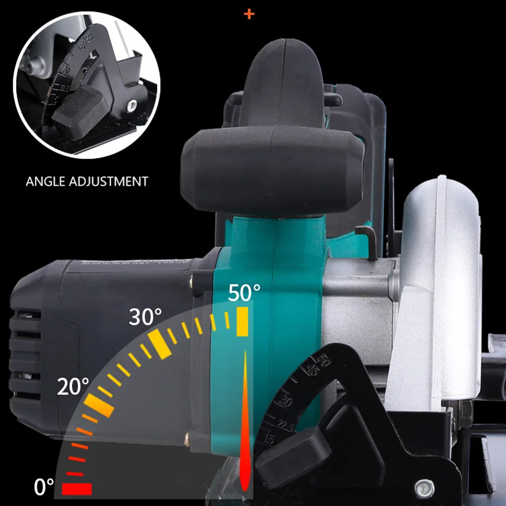 

7/9in Circular Saw with Blade Electric Woodworking cutting machine